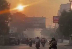 Kabut Asap Mulai Terlihat di Kota Baturaja, Diduga Berasal Dari Karhutla