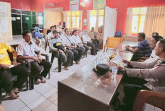 Cegah Kebakaran Lahan, Kapolsek Rambang Sosialisasi Karhutla 