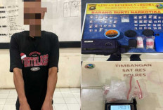 Sehari Bertubi-tubi! Satres Narkoba Polres Muba Bongkar 3 Kasus, 31 Gram Lebih Sabu Berhasil Disita