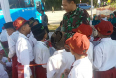 Cek Kesehatan dan KB Gratis Meriahkan Pembukaan TMMD ke-129 di Desa Cukil
