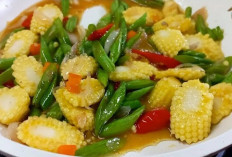 Tumis Buncis Campur Jagung Muda, Sajian Sederhana yang Tetap Menggugah Selera