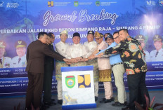Gubernur Herman Deru Resmikan Ground Breaking Jalan Simpang Raja–Simpang 4 PT MHP di PALI