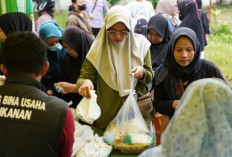 Ratusan Warga Serbu Sembako Murah GPM dan OPM 