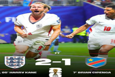 Piala Dunia 2026: Inggris Comeback Dramatis, Singkirkan RD Kongo 2-1.