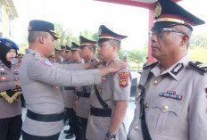 Sertijab di Lingkungan Polres OKI, Empat Kapolsek Berganti