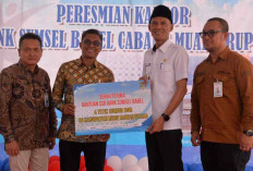 Bank Sumsel Babel Resmikan Relokasi Kantor Cabang Muara Rupit 