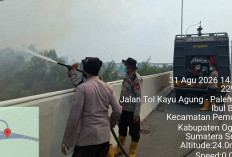 Operasi Aman Nusa II Padamkan Karhutla di Desa Ibul Besar I Ogan Ilir
