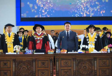 Gubernur Herman Deru Hadiri Dies Natalis Unsri, Mendagri Tekankan Pentingnya SDM Unggul Menuju Indonesia Emas 