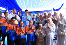 Open House di Lahat, Wagub Cik Ujang Berdayakan Pedagang Kecil dan UMKM Lokal