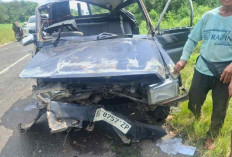 Kijang vs Truk, 2 Orang Luka Berat