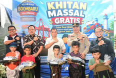 Peringati Tahun Baru Hijriah, Pelindo Palembang Gelar Khitan Massal Gratis 150 Anak di Kawasan Boom Baru