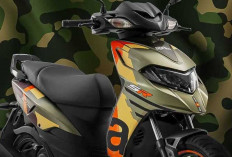 Skutik Rasa Motor Tempur! Aprilia SR Tribute Edition Tampil dengan Motif Kamuflase