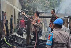 Respons Cepat Polda Sumsel, Empat Rumah Terbakar di OKI Berhasil Ditangani Tanpa Korban Jiwa