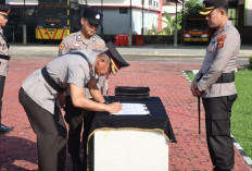 AKP Apriansyah SH Jabat Kapolsek Keluang