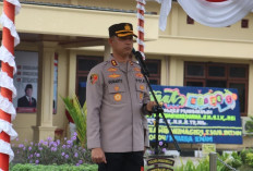 Kapolres Prabumulih AKBP Gunarto Tekankan Profesionalisme dan Disiplin Personel dalam Apel Perdana