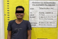Pengedar Sabu di 5 Ulu Palembang Dibekuk, Dompet Merah Jadi Tempat Penyimpanan