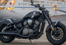 BENDA ROCK 707: Cruiser V-Twin 72 HP dengan Airsus, Berhenti Otomatis Makin Ceper!