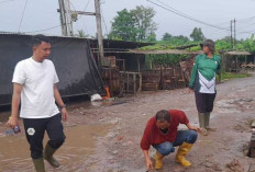 Lawan “Mager”, Camat Gandus Jalan Kaki Sisir Masalah Infrastruktur