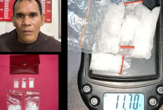 Polres Muratara Gerebek Sarang Transaksi Sabu di Rawas Ulu, 11,70 Gram Disita