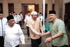 Gubernur Herman Deru Hadiri Takziah Hari Ketujuh Wafatnya Almarhum Kms. H. A. Halim Ali