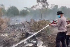 Pemadaman Karhutla di Gelumbang,  Gunakan Formula X-Fire 02 Slog Polri
