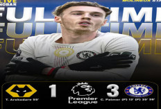 Hasil Wolves vs Chelsea 1-3: Trigol Cole Palmer Antar The Blues Naik ke Peringkat Lima.