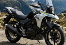 Suzuki V-Strom 250 2026 Resmi Menggoda, Motor Adventure 2 Silinder Siap Temani Touring Jauh. 