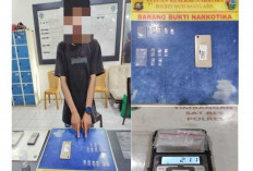 Kabur dan Buang Sabu Saat Dikejar, Tersangka di Perumahan Beca Sekayu Terjatuh dan Ditangkap Polisi