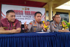 Kasus Narkoba di Ogan Ilir Meningkat Tajam, 5 Kilogram Lebih Sabu Gagal Edar