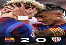 Hasil La Liga: Barcelona Hancurkan Bilbao 2-0 Dan Amankan Posisi Pertama.