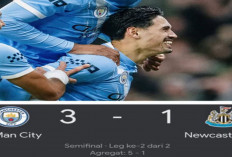 Hasil Man City vs Newcastle 3-1: Man City Singkirkan Newcastle, Tantang Arsenal di Final.
