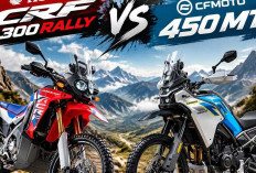 CFMoto 450MT Tantang Honda CRF300 Rally, Siapa Raja Medan Adventure??