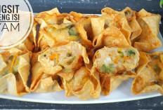 Pangsit Goreng Isi Ayam Kian Diminati, Jadi Camilan Favorit Berbagai Kalangan