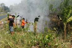 BPBD OKU Kerahkan Dua Truk Tangki Air Padamkan Karhulta di Lima Desa