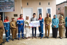 Rumah Papan Disulap Jadi Istana Mungil, Kado Akhir Tahun Pertamina EP untuk Cecep dan Junia