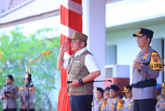 Gubernur Herman Deru Pimpin Apel Gelar Pasukan Operasi Ketupat 2026 di Sumsel