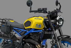 Suzuki Scrambler 400: Penantang Baru Honda CL500 dan Triumph Scrambler 400? 