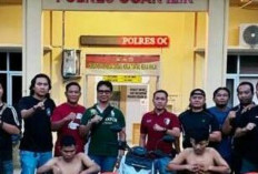 Susul April, Komplotan Begal Yang Meresahkan Warga Keok Ditangkap Macan Polres Ogan Ilir