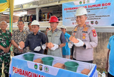Polres Prabumulih Bangun Sumur Bor dan Gelar Bakti Kesehatan, Wujud Kepedulian Polri