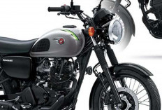 Pecinta Motor Klasik Wajib Lirik! Kawasaki W175L 2026 Sudah ABS