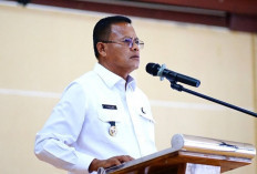 Pimpin Rapat Bulanan, H Arlan: Tak Mampu Bekerja Lebih Baik Mundur