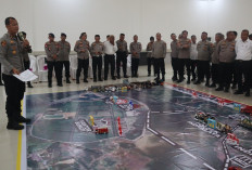 Polres Ogan Ilir Gelar Tactical Floor Game, Benarkah Akan Ada Demo?