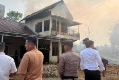 Karhutla, Nyaris Hanguskan Satu Rumah di Karang Raja