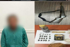 Simpan Senpi Rakitan di Dapur, Warga Sungai Batang Diamankan Satreskrim Polres Muba