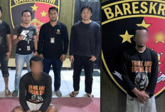 Polsek Indralaya Ringkus Pria Bawa Pisau 29 Cm di Depan SPBU