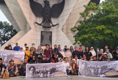 Doa Bersama Jurnalis Sumsel Untuk 8 Korban Hilang di Krakatau, Keselamatan Jurnalis Jadi Sorotan