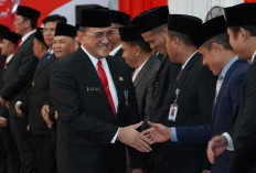 Kukuhkan Paskibraka Sumsel, Herman Deru: Jadilah Role Model Pemuda