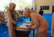 ‎PAW Dharma Wanita Persatuan OKUT, Monica Rusman Resmi Jabat Ketua