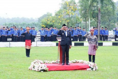 Pimpin Upacara Sumpah Pemuda ke-97 di Prabumulih, H Arlan: Pemuda Harus Jadi Pelopor Perubahan Positif