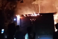 Rumah IRT di Anak Petai Prabumulih Ludes Terbakar Saat Tinggal Beli Kuota